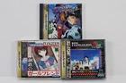 New ListingLot 3 Neon Genesis Evangelion 1 2 Iron Maiden Sega Saturn SS Japan Import G1116