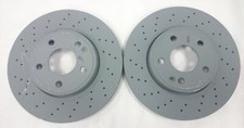 Mercedes-Benz W176 A-Klasse VORNE gebohrte AMG Bremsscheiben A246421251207 NEU