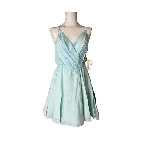 Amanda Uprichard Green 100% Silk Dress Size S | eBay