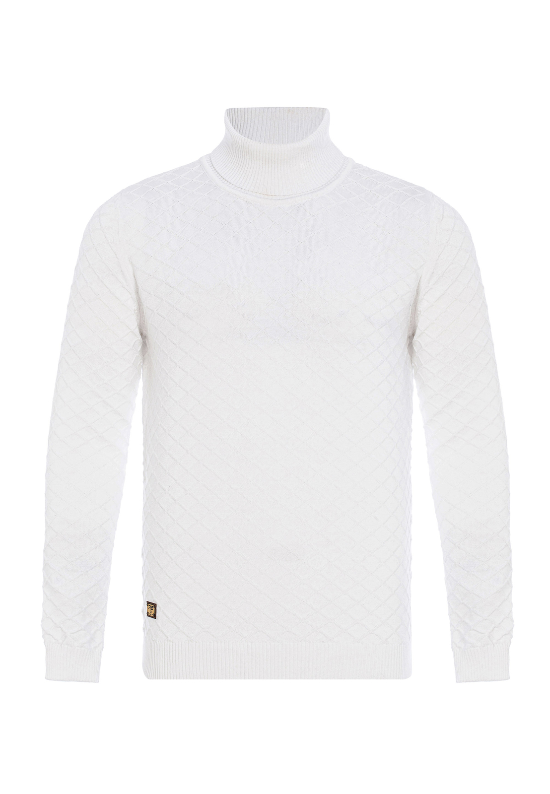 Redbridge Hombre Cuello Cisne Suéter de Punto Suéter Jersey Sudadera