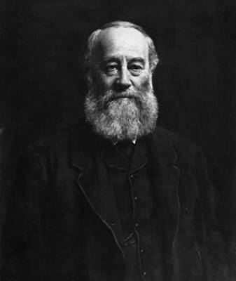 Physicist James Prescott Joule 1885 OLD PHOTO