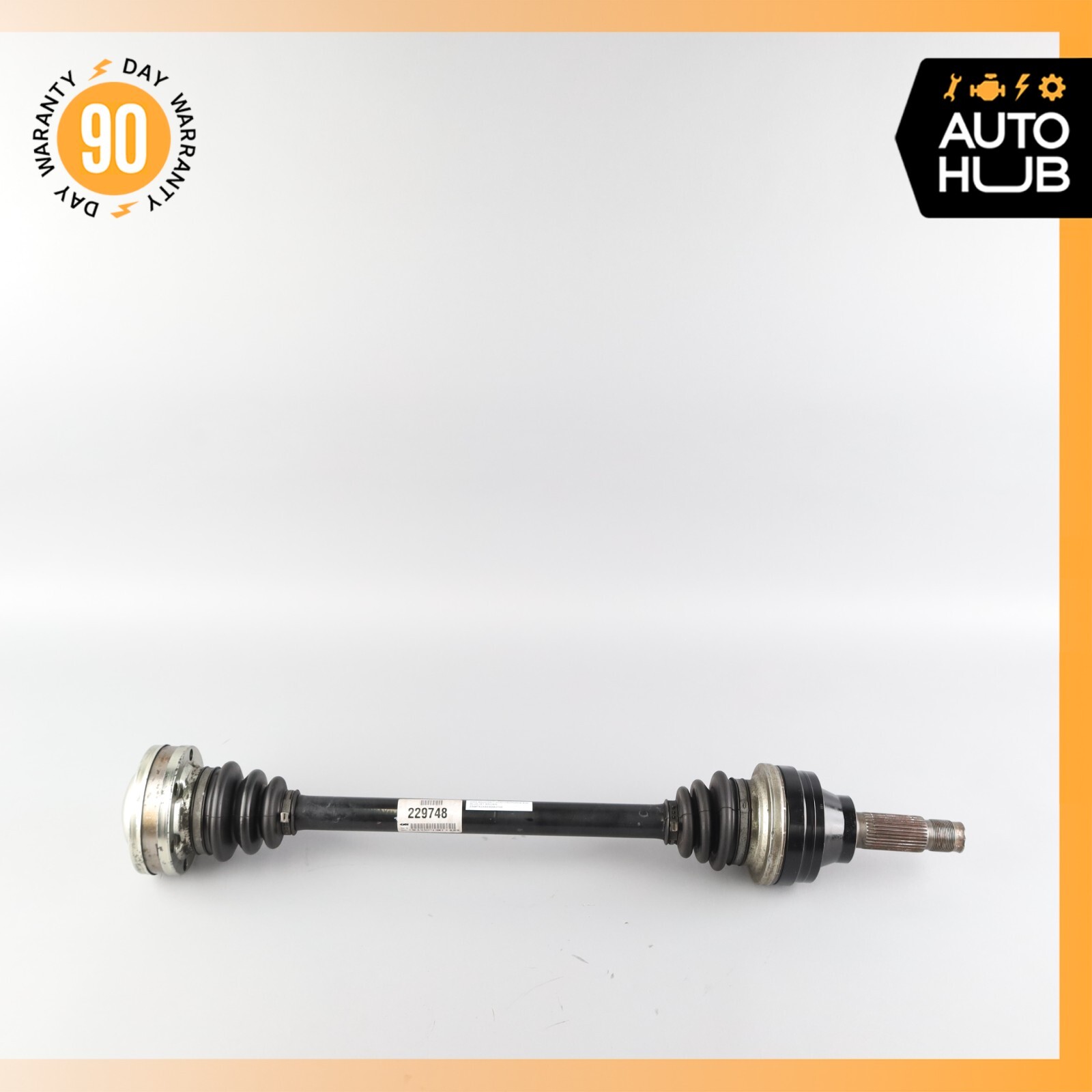 08-19 Maserati Quattroporte Rear Right or Left Side Axle CV Half Shaft OEM 72k