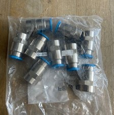 FESTO QSF-3/8-12-B SERIE L9P2 PUSH-IN FITTING 153030 NEW LOT OF 9