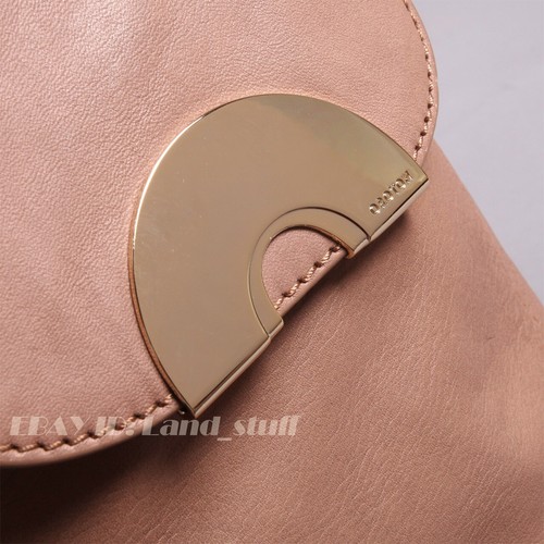 Oroton Slouch Large Baux-Gather Tote Mink Leather Bucket bag Purse NWT AUD$798 - Bild 5 von 13