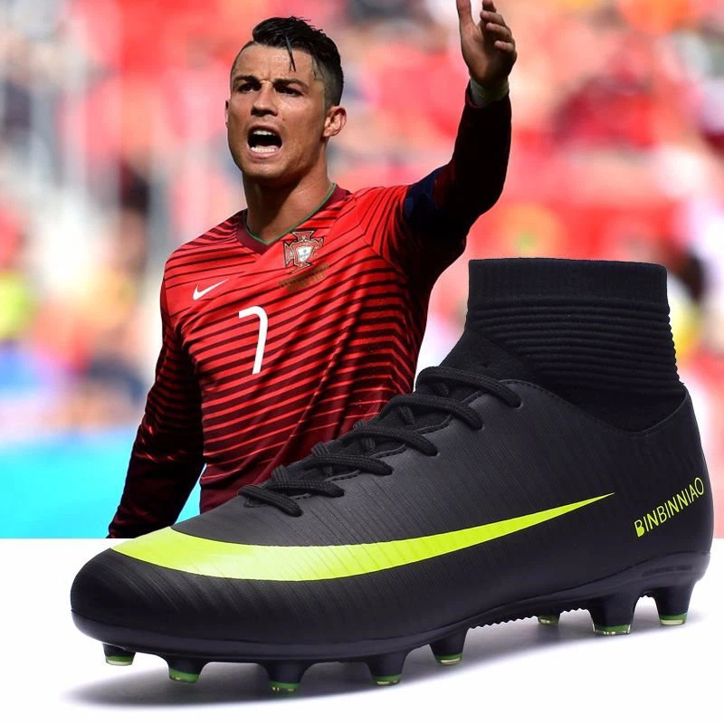 Punto de exclamación Actualizar Baya Zapatillas Tenis De Futbol Zapatos Soccer Botines Tacos para Hombre Boots  Soccer | eBay