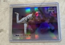2023 Topps Stadium Club - Chrome Shane Bieber #43 Purple Refractor  71/75