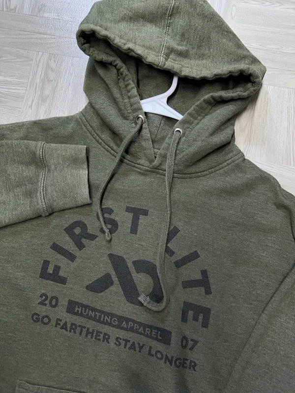 first-lite stained hunting apparel pullover fleece hoodie