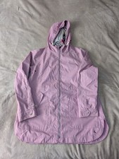Joules Womens Size 6 Waterproof Right As Rain Coat Jacket Pink Floral