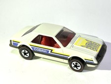 Custom Made 1979 Hot Wheels Turbo Mustang Cobra Redline Race White Mint