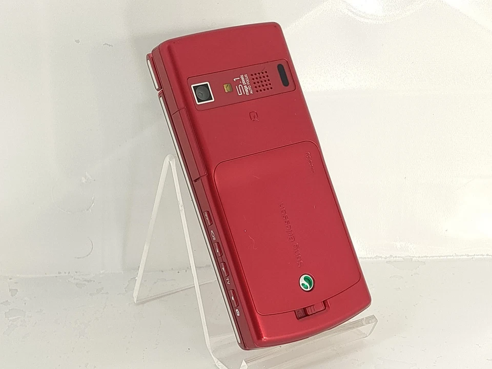 【манекен!】 Sony Ericsson SOY02 BRAVIA (красный цвет) au-japan нерабочий мобильный телефон - Изображение 4 из 4