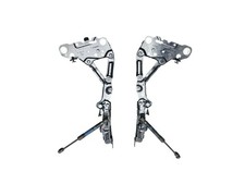 2018-2024 BMW X4 G02 Front Right & Left Hood Hinge Set (2) | Carbon Black (416)