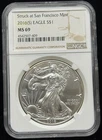 NGC MS70 2016-S US American Silver Eagle One Dollar Silver Coin S$1-409