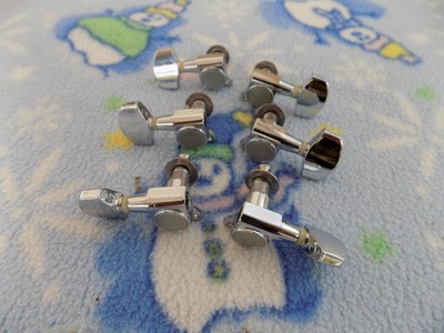 Epiphone Korean Made 3L/3R tuning Pegs, Bushings,Washers,and Screws Included