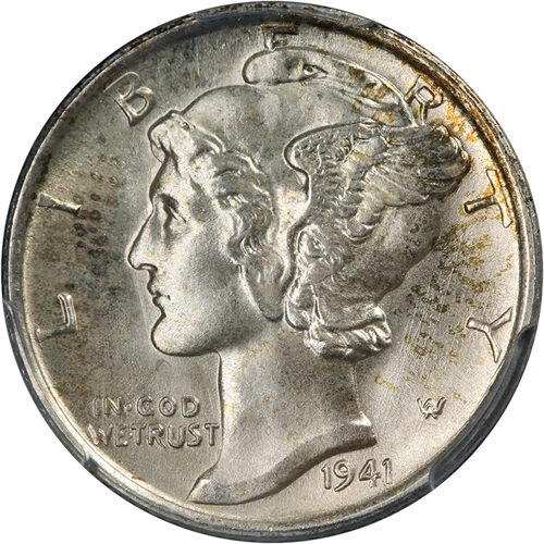 1941-S Mercury Dime PCGS MS67 Nice Eye Appeal Nice Strike