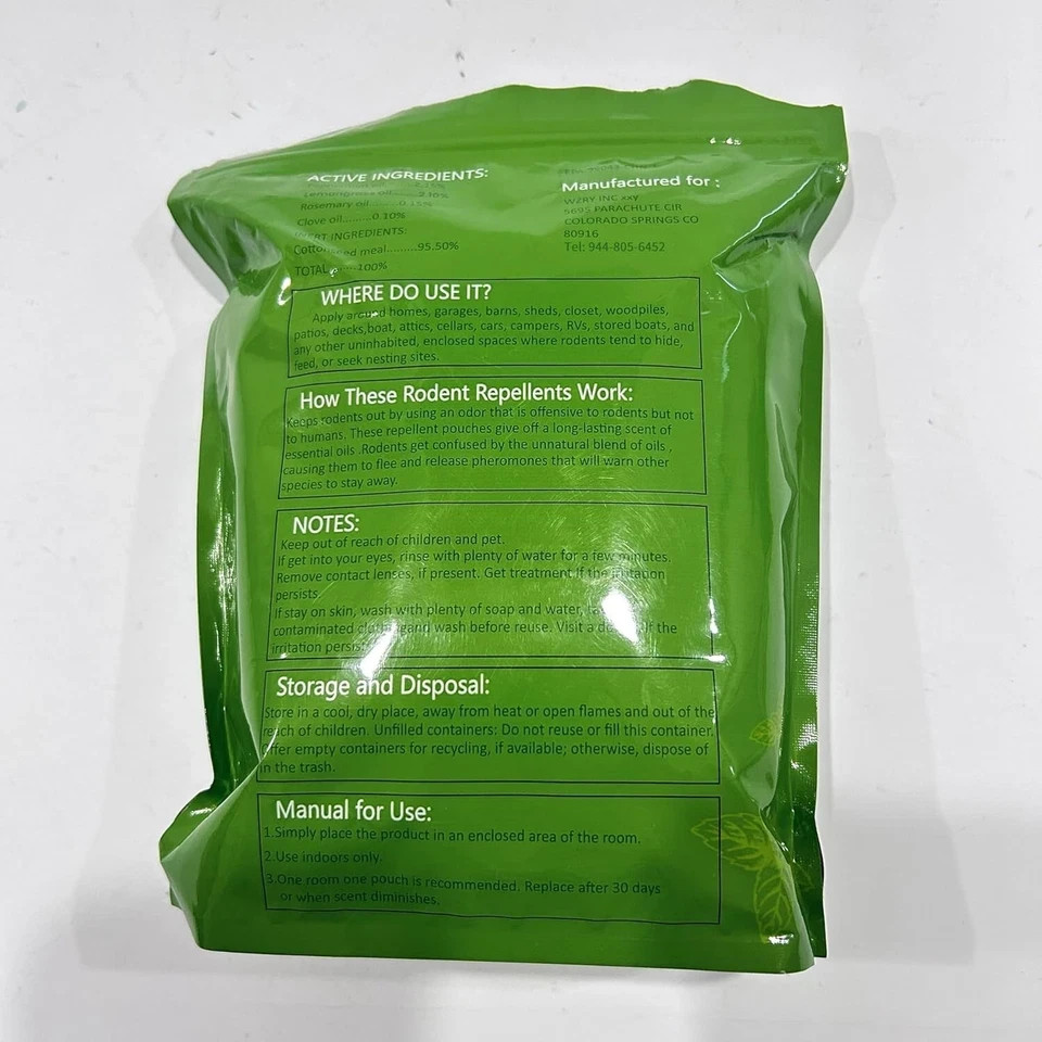 12 Pack Vamoose Natural Rodent