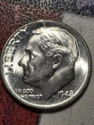 1948-D Roosevelt Dime  Choice to Gem Uncirculated  "FREE SHIPPING"