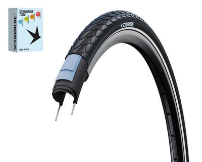 Schwalbe Marathon Racer Reifen + Schlauch Set - 2026 - RaceGuard E-BIKE 25