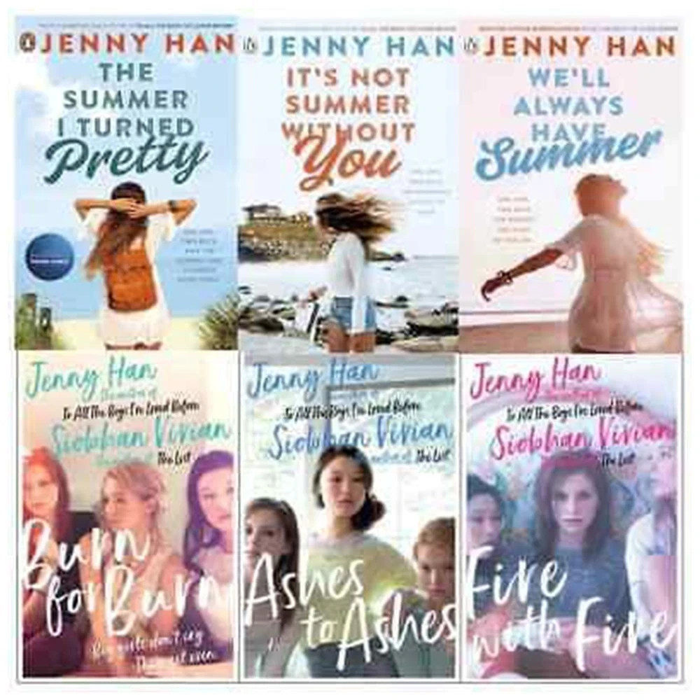B&Q -  Summer Series And Burn For Burn Series 6 Books Collection Set By Jenny Han (The Summer I Turned PrettyWe'll Always Have Summer, - Image 5