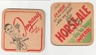 1 - BELGIUM - ANDERSLECHT - BRASSERIE IMPERIAL BEER MAT SOUS-BOCKS (01055)
