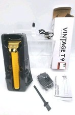 Vintage T9 Professional Hair Clippers Electric Waterproof Rechargeable Trimmers