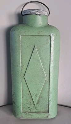 Vintage Deutsch/Österreich ?? Zweiter Weltkrieg Legierung Kraftstoff oder Wasserflasche.
