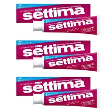 settima toothpaste Special Brush Box Type 120g set of 3 new