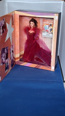 Barbie Is Scarlett O'Hara Deep Red Dress