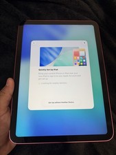 Apple iPad Pink Tablet iPadOS Apple iPad Series Pink Color Wi-Fi Touchscreen