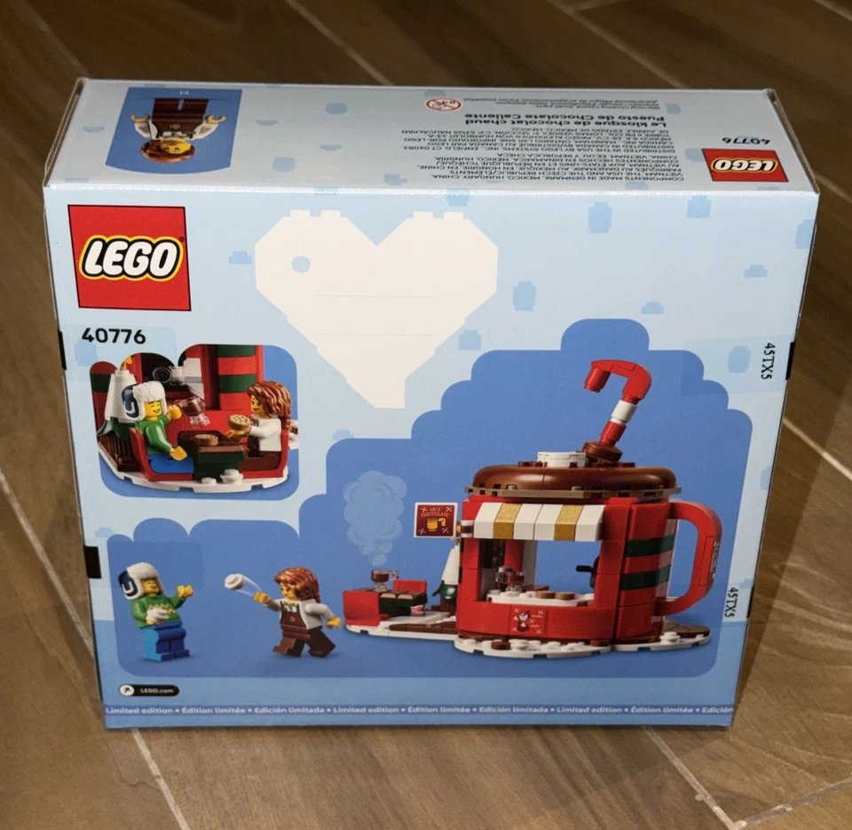 2025 Lego 40776 Hot Chocolate Stand GWP NEW SEALED SET - Image 2 of 4