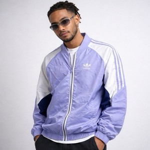 adidas gazelle silver green womens Mens Superstar Full Zip Track Jacket White S Casual