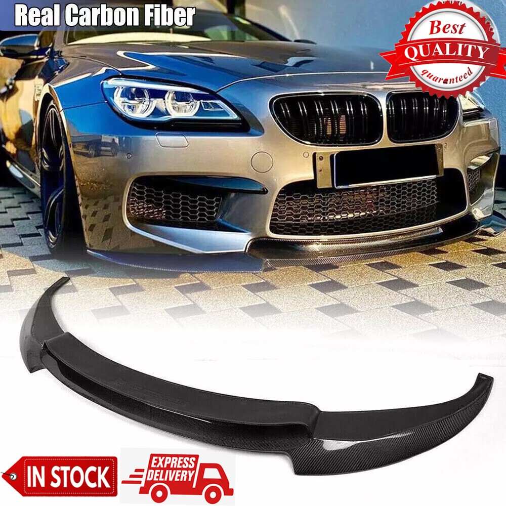 Carbon Fiber Front Bumper Lip Spoiler For BMW 6 Series F06 F12 F13