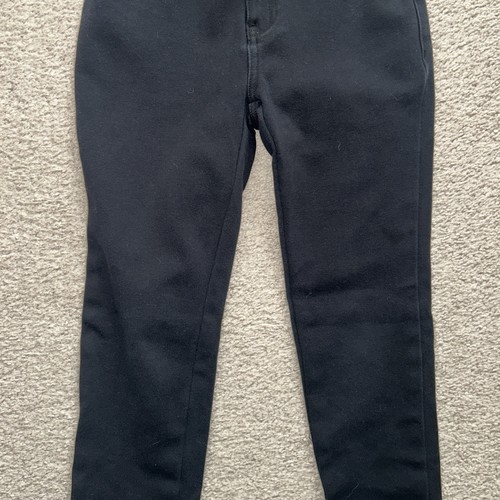 Girls Gap Kids True Black Adjustable Waist Pointe Pants Skinny leg size 12 nice! - Picture 5 of 13