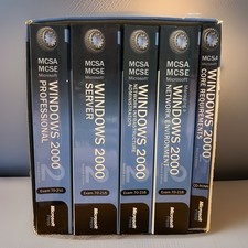 New Sealed Microsoft Microsoft Windows 2000 Core Requirements CDs And Manuals