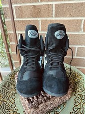 Vintage Asics Split Second Wrestling Shoes Mens Black Sliver Sz Men 9 Ultra Rare