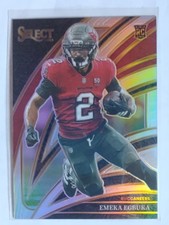 Emeka Egbuka 2025 Panini Select Silver Club Level RC #237 Tampa Bay Buccaneers 