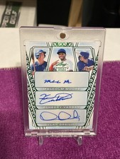 2024 LEAF TRINITY DYLAN DREILING,MALCOLM MOORE,ECHEDRY VARGAS RC TRIPLE AUTO /15