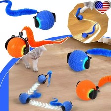 Interactive Rolling Cat Toy Ball, Self Rolling Dog Ball Interactive Cat Toy CW