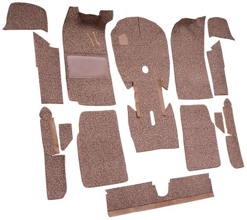 BMW 1802 1971 repuesto de alfombra - Cutpile - completo | Se adapta a: 2 puertas, corte y cosido Foto 2 de 4