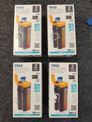 Lot Of 4! Veta Smart Case & App for Your EPIPEN Auto-Injector, New, H4