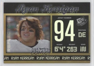 2011 Press Pass Reflectors /299 Ryan Kerrigan #37 Rookie RC 11h3