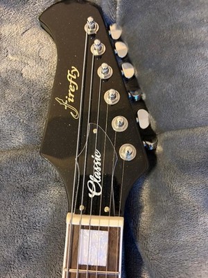 Firefly FFFBS Classic Series Electric Guitar - silver