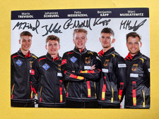original signierte Autogrammkarte  - Olympia 2026 - Curling - Team Deutschland