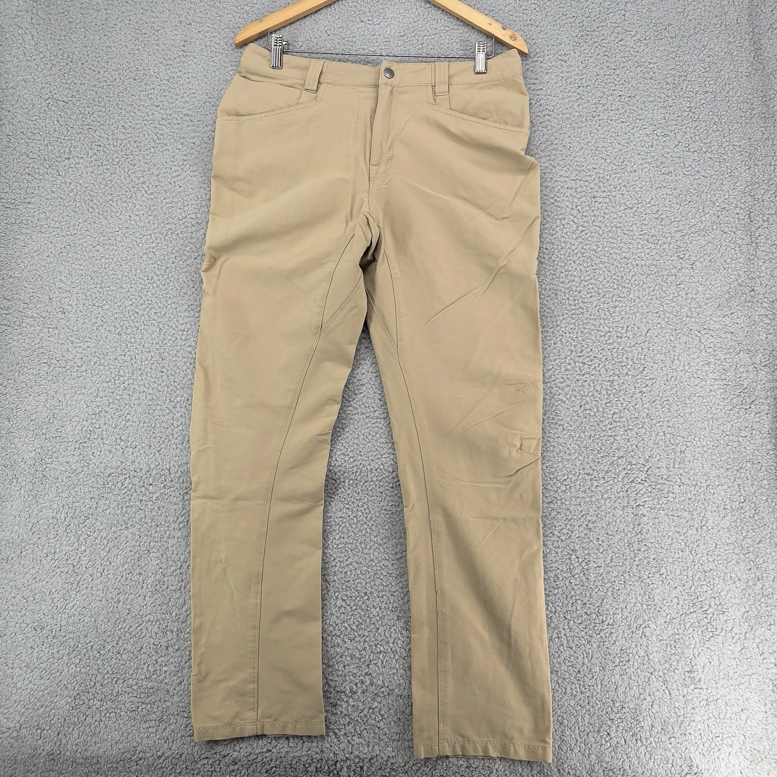 North Face Pants Mens 32x30 Beige Performance Outdoor Hiking Stretch