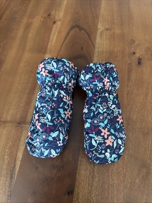 Handschuhe Fäustlinge Gr.4 / 6-8 Jahre Bunt Floral für Mädchen von Lupilu