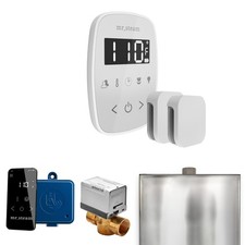 Mr Steam BFX Butler Flex Max Package Steam Shower Control Package - White