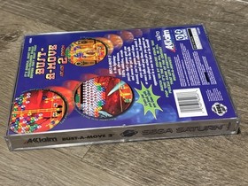 Bust-A-Move 2 Sega Saturn Complete CIB w/Reg Card Authentic Very Good Shape