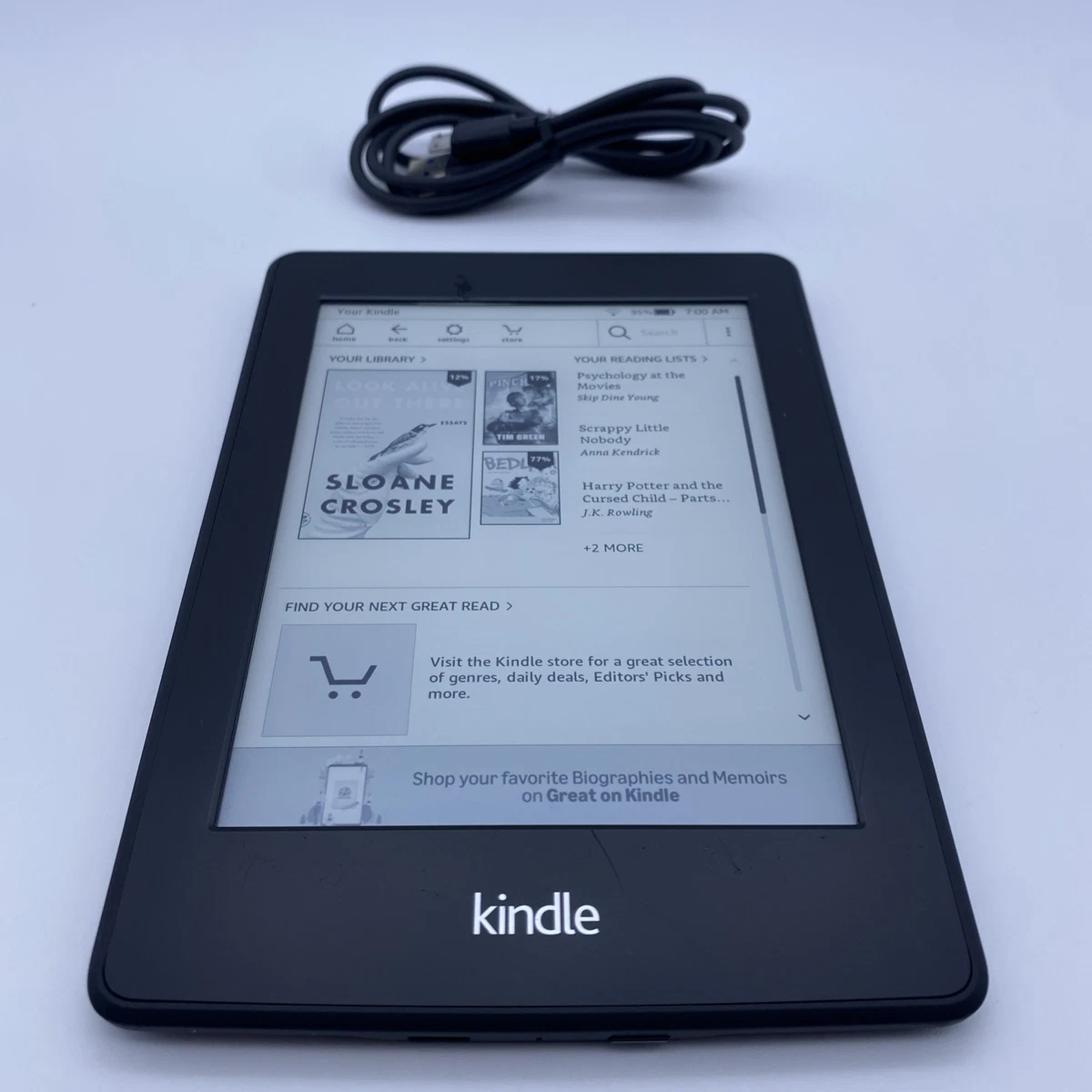 Amazon Kindle Paperwhite (6th Generation) Wi-Fi + 3G eBook Readers