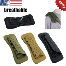 2 Pcs Tactical Vest Shoulder Strap Pads Backpack Breathable Mesh Cushion Pad