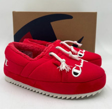 Champion CP100833WW UNIVERSITY II Women's NEW Slip-On Slipper/Shoe Red US Size 6