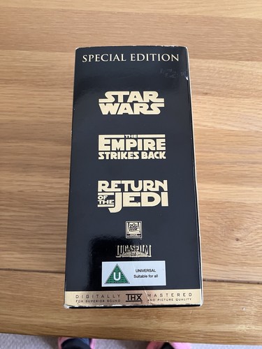 Star Wars Trilogy VHS Box Set Digitally Mastered - Picture 8 of 11